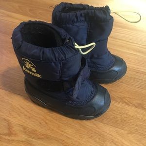 Kamik Toddler snow boots - size 7